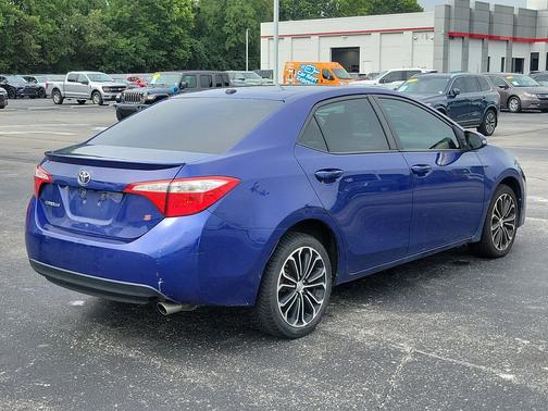 Blue Crush Metallic 2014 Toyota Corolla S Plus