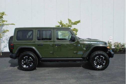 Sarge Green Clearcoat 2024 Jeep Wrangler 4xe Rubicon X