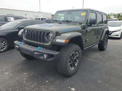 Sarge Green Clearcoat 2024 Jeep Wrangler 4xe Rubicon X