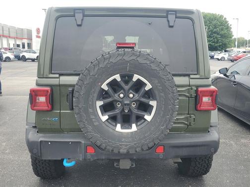 Sarge Green Clearcoat 2024 Jeep Wrangler 4xe Rubicon X