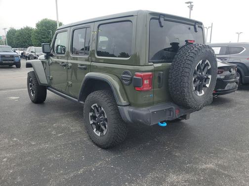 Sarge Green Clearcoat 2024 Jeep Wrangler 4xe Rubicon X