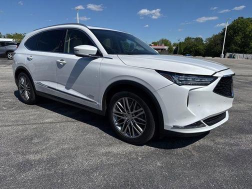 Platinum White Pearl 2023 Acura MDX Advance Package