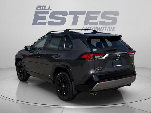 Midnight Black Metallic 2023 Toyota RAV4 Hybrid SE