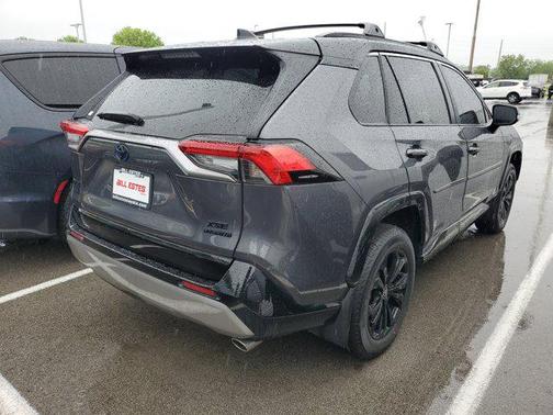Midnight Black Metallic 2023 Toyota RAV4 Hybrid SE