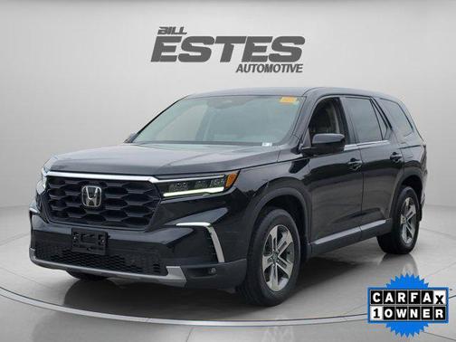 Crystal Black Pearl 2023 Honda Pilot AWD EX-L 7 Passenger