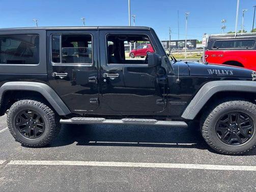 Black Clearcoat 2017 Jeep Wrangler Unlimited Willy Wheeler 4x4