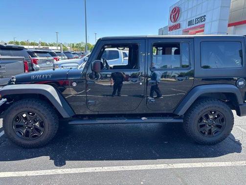 Black Clearcoat 2017 Jeep Wrangler Unlimited Willy Wheeler 4x4