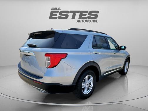 Silver Metallic 2023 Ford Explorer XLT