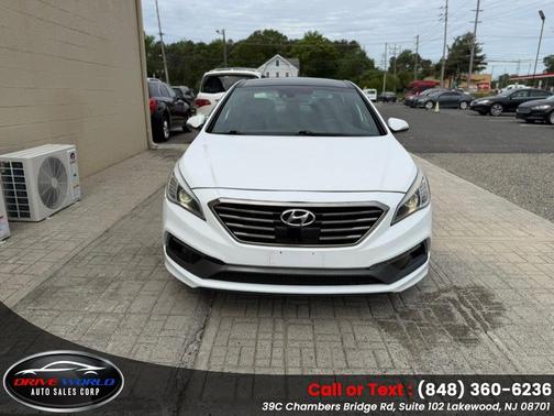 Quartz White Pearl 2015 Hyundai SONATA Limited 2.0T