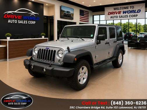 Billet Silver Metallic Clearcoat 2016 Jeep Wrangler Unlimited Sport