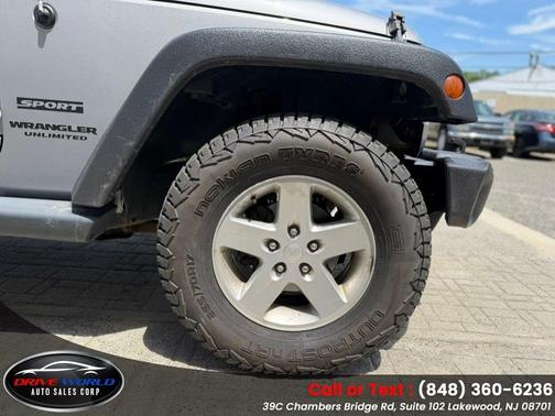 Billet Silver Metallic Clearcoat 2016 Jeep Wrangler Unlimited Sport