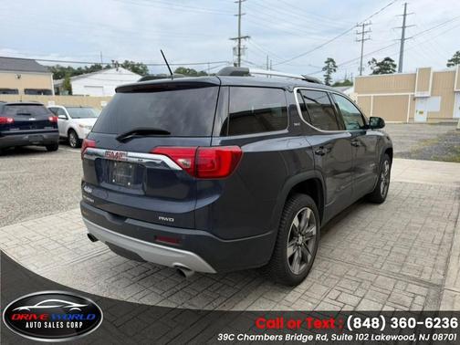 Blue Steel Metallic 2018 GMC Acadia SLT-2