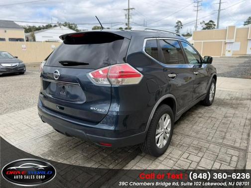 Arctic Blue Metallic 2016 Nissan Rogue SV