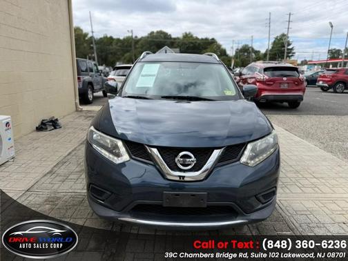 Arctic Blue Metallic 2016 Nissan Rogue SV