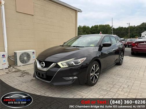 Super Black 2017 Nissan Maxima 3.5 S