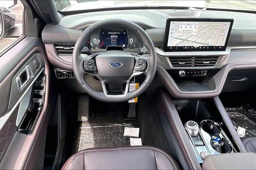 Carbonized Gray Metallic 2026 Ford Explorer Platinum