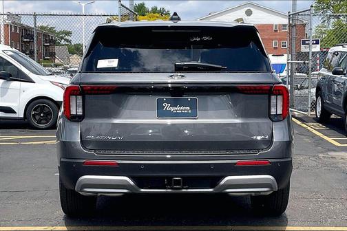 Carbonized Gray Metallic 2026 Ford Explorer Platinum