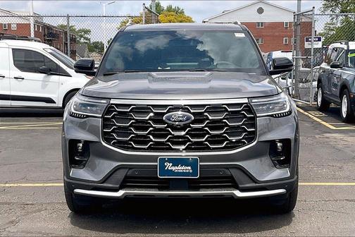Carbonized Gray Metallic 2026 Ford Explorer Platinum
