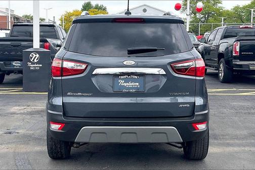Smoke Metallic 2022 Ford EcoSport Titanium