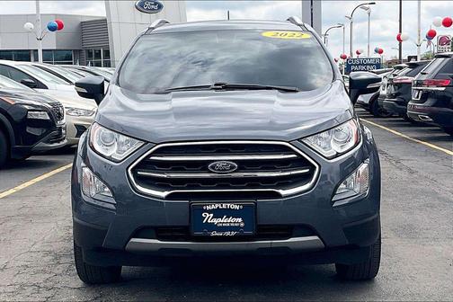 Smoke Metallic 2022 Ford EcoSport Titanium