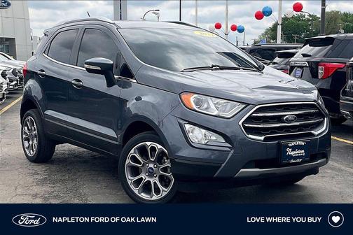 Smoke Metallic 2022 Ford EcoSport Titanium