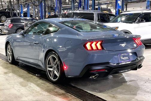 Vapor Blue Metallic 2025 Ford Mustang EcoBoost