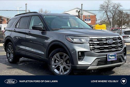 Carbonized Gray Metallic 2026 Ford Explorer Active
