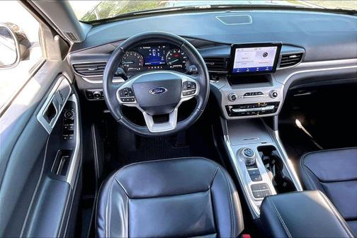 Stone Blue Metallic 2023 Ford Explorer XLT