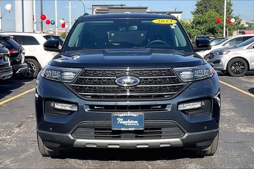 Stone Blue Metallic 2023 Ford Explorer XLT