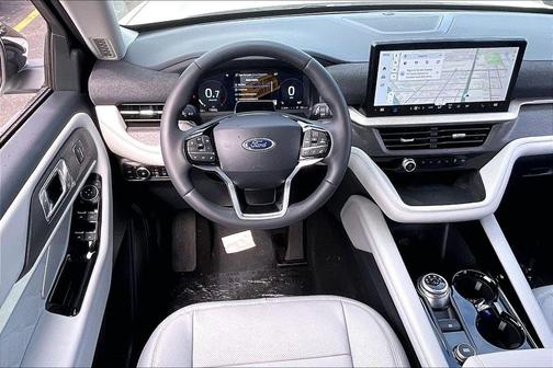 White 2026 Ford Explorer Platinum