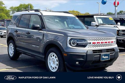 Gray 2026 Ford Bronco Sport Heritage