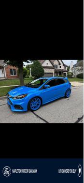 Nitrous Blue Quad-Coat 2017 Ford Focus RS Base