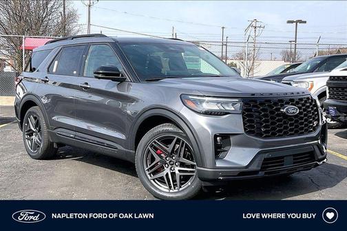 Carbonized Gray Metallic 2026 Ford Explorer ST