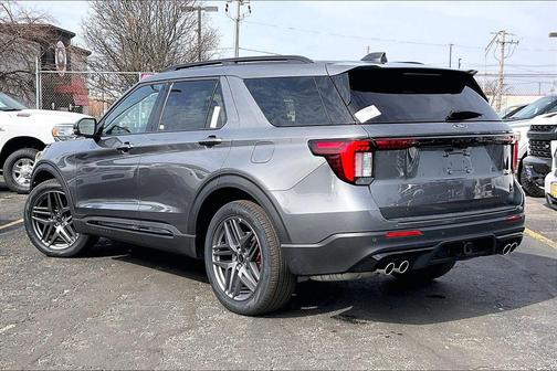 Carbonized Gray Metallic 2026 Ford Explorer ST