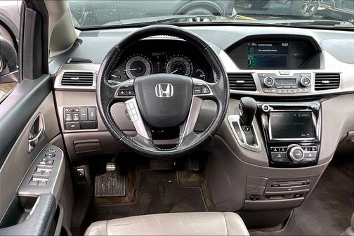 Alabaster Silver Metallic 2015 Honda Odyssey EX-L
