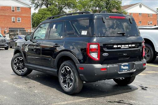 Shadow Black 2025 Ford Bronco Sport Outer Banks