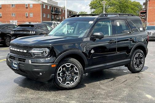 Shadow Black 2025 Ford Bronco Sport Outer Banks