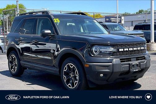 Shadow Black 2025 Ford Bronco Sport Outer Banks