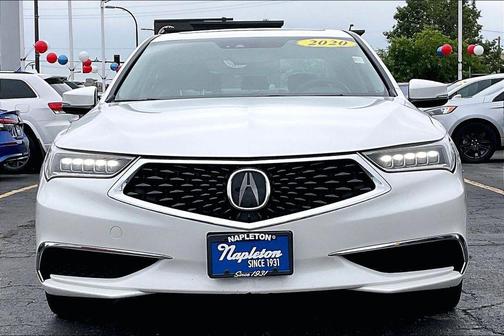 Platinum White Pearl 2020 Acura TLX Technology