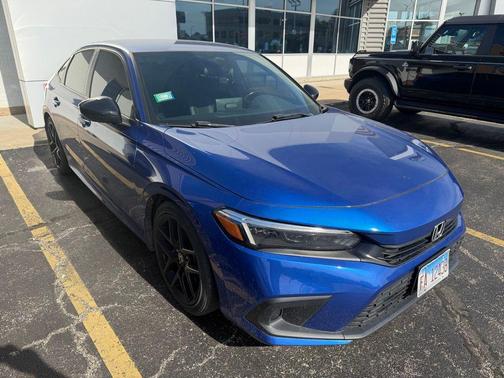 Boost Blue Pearl 2022 Honda Civic Sport