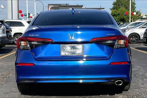 Boost Blue Pearl 2022 Honda Civic Sport