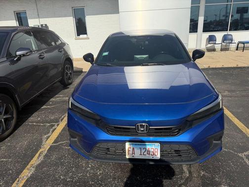 Boost Blue Pearl 2022 Honda Civic Sport