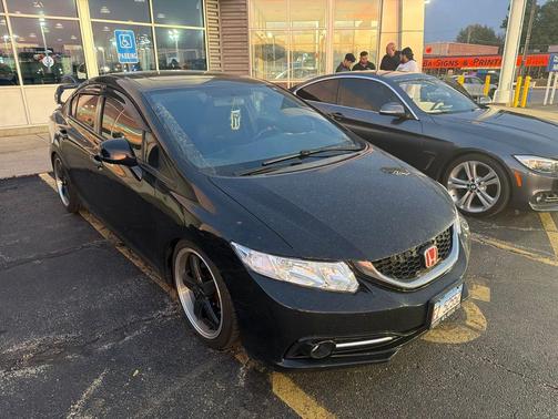 Crystal Black Pearl 2013 Honda Civic Si