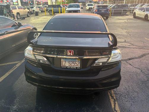 Crystal Black Pearl 2013 Honda Civic Si