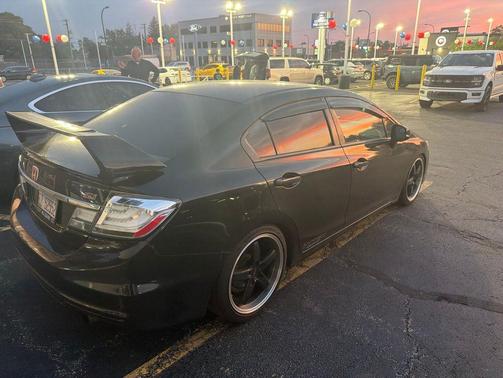 Crystal Black Pearl 2013 Honda Civic Si