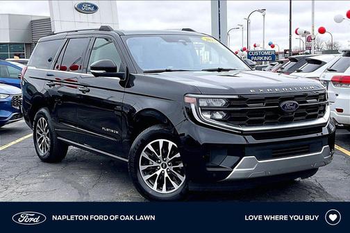 Black Metallic 2025 Ford Expedition Platinum