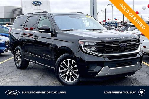 Black Metallic 2025 Ford Expedition Platinum