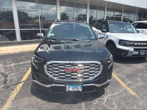 Ebony Twilight Metallic 2019 GMC Terrain Denali