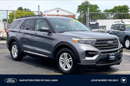 Carbonized Gray Metallic 2021 Ford Explorer XLT