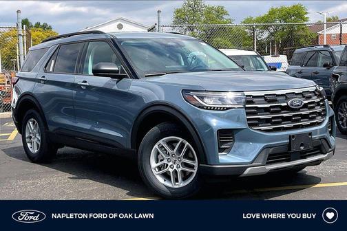 Vapor Blue Metallic 2026 Ford Explorer Active